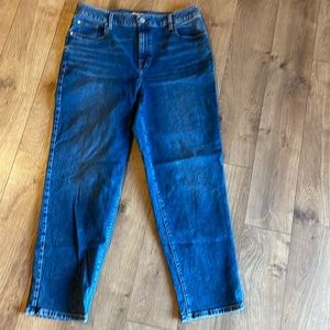 Lane Bryant high rise girlfriend denim jeans size 16